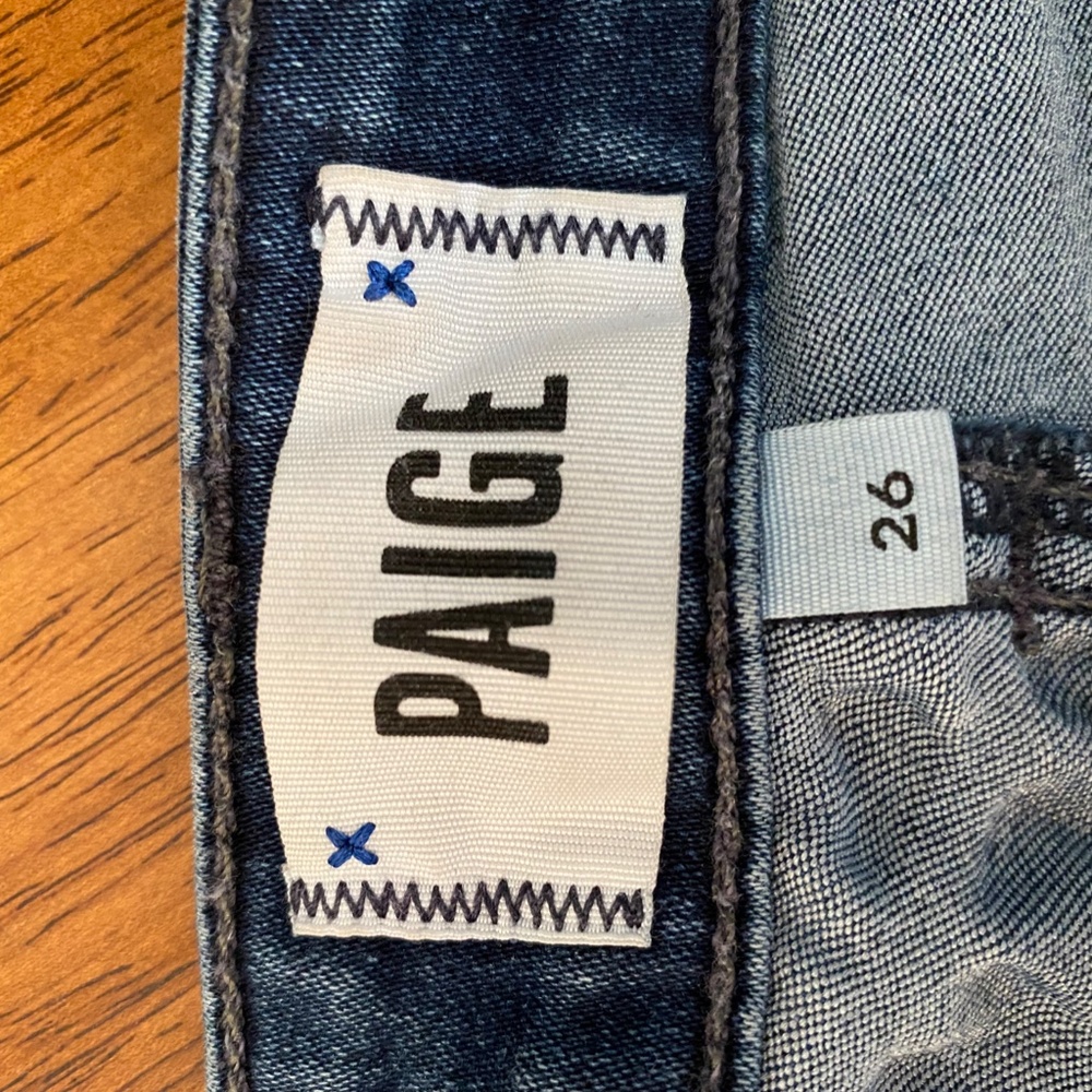 Designer Paige Size 26 Ankle Jeans - Picture 6 of 9